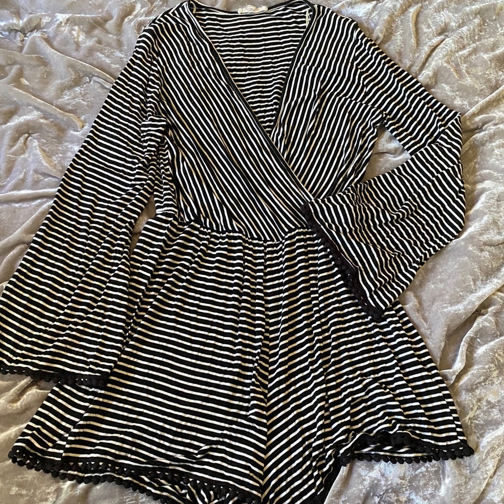 Striped Romper